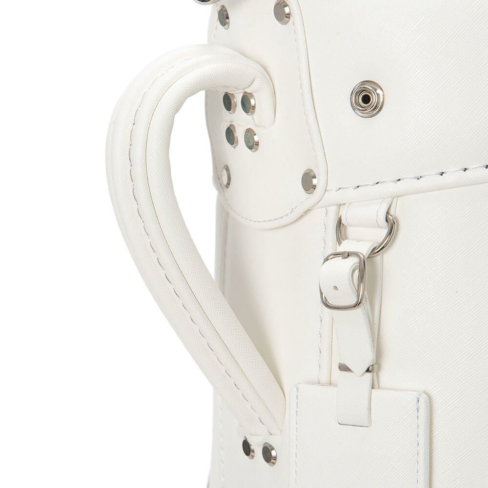 トミー ヒルフィガー ゴルフ　ゴルフ　クラシックスポーツ カート キャディバッグ THMG5FCB 00 ホワイト　2025年モデル ホワイト 詳細9