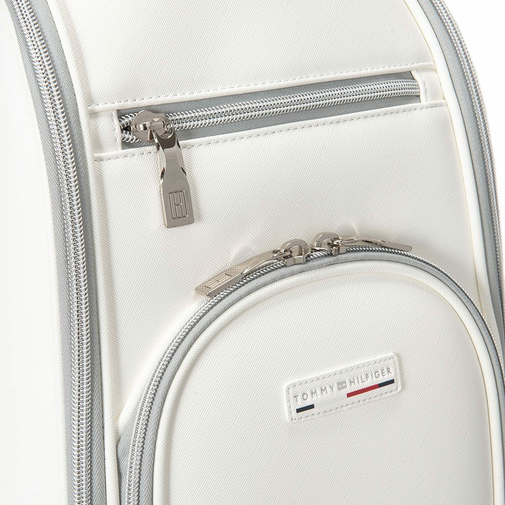 トミー ヒルフィガー ゴルフ　ゴルフ　クラシックスポーツ カート キャディバッグ THMG5FCB 00 ホワイト　2025年モデル ホワイト 詳細10