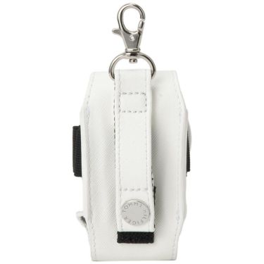 トミー ヒルフィガー ゴルフ　ゴルフ エッセンシャル ボールポーチ THMG5FEB 00 ホワイト　2025年モデル ホワイト 詳細3