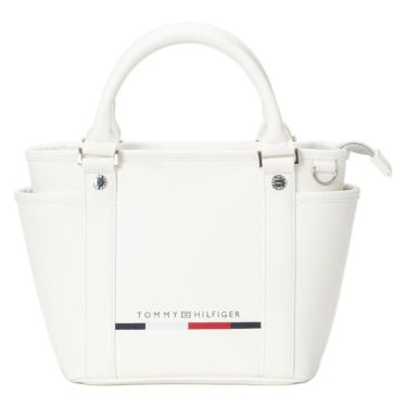 トミー ヒルフィガー ゴルフ　ゴルフ クラシックスポーツ ラウンドバッグ THMG5FTB 00 ホワイト　2025年モデル ホワイト