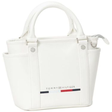 トミー ヒルフィガー ゴルフ　ゴルフ クラシックスポーツ ラウンドバッグ THMG5FTB 00 ホワイト　2025年モデル ホワイト 詳細2