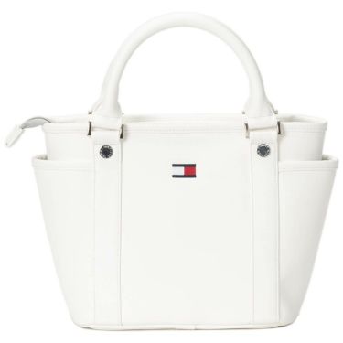 トミー ヒルフィガー ゴルフ　ゴルフ クラシックスポーツ ラウンドバッグ THMG5FTB 00 ホワイト　2025年モデル ホワイト 詳細3