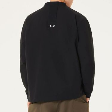 オークリー OAKLEY　メンズ 長袖 クルーネック プルオーバー ウインドジャケット FOA408139　2025年モデル 詳細1 詳細3