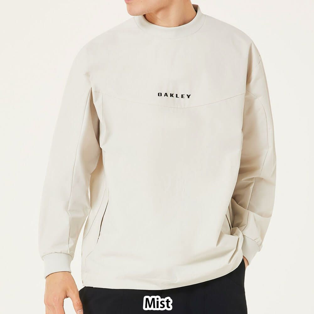 オークリー OAKLEY　メンズ 長袖 クルーネック プルオーバー ウインドジャケット FOA408139　2025年モデル 詳細1 詳細5