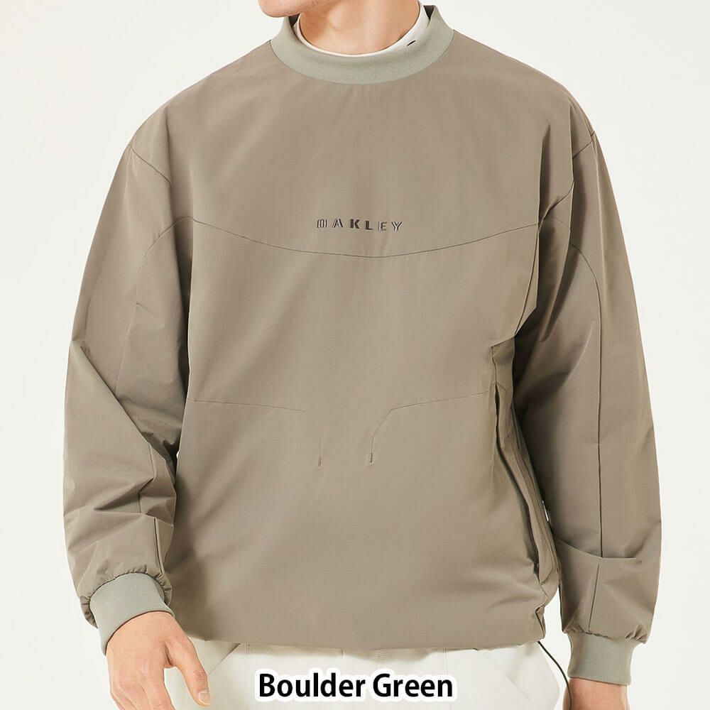 オークリー OAKLEY　メンズ 長袖 クルーネック プルオーバー ウインドジャケット FOA408139　2025年モデル 詳細1 詳細12