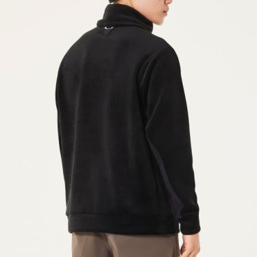 オークリー OAKLEY　メンズ ロゴデザイン フリース 長袖 タートルネック シャツ FOA408142　2025年モデル 詳細1 詳細3