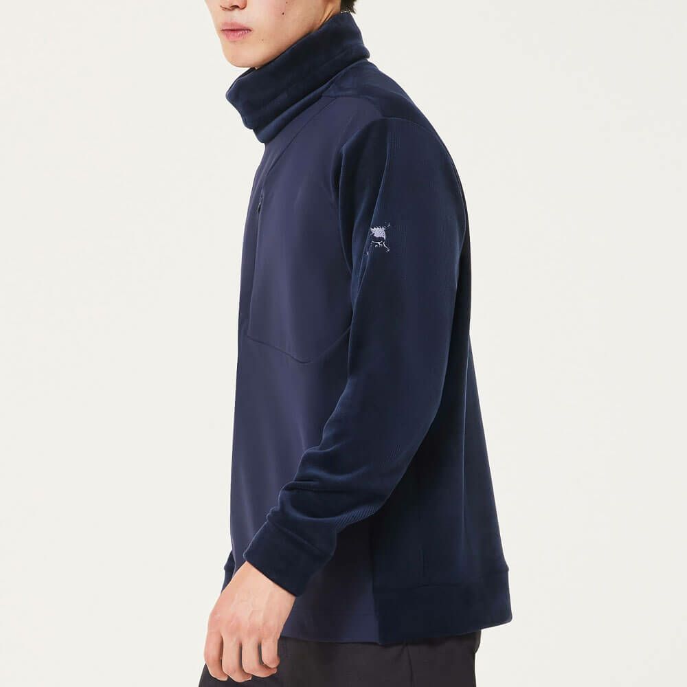 オークリー OAKLEY　メンズ ロゴデザイン フリース 長袖 タートルネック シャツ FOA408142　2025年モデル 詳細1 詳細7