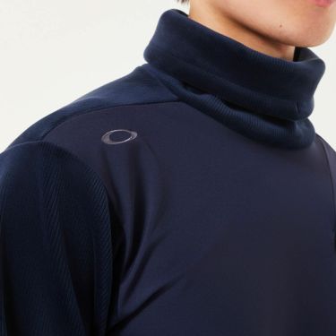 オークリー OAKLEY　メンズ ロゴデザイン フリース 長袖 タートルネック シャツ FOA408142　2025年モデル 詳細1 詳細8