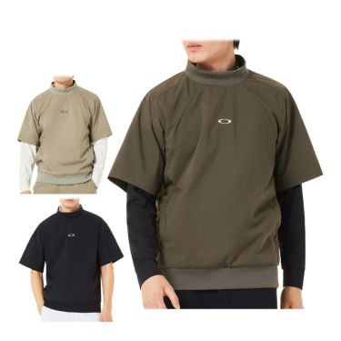 オークリー OAKLEY　メンズ 半袖 モックネック プルオーバー FOA408143　2025年モデル 詳細1