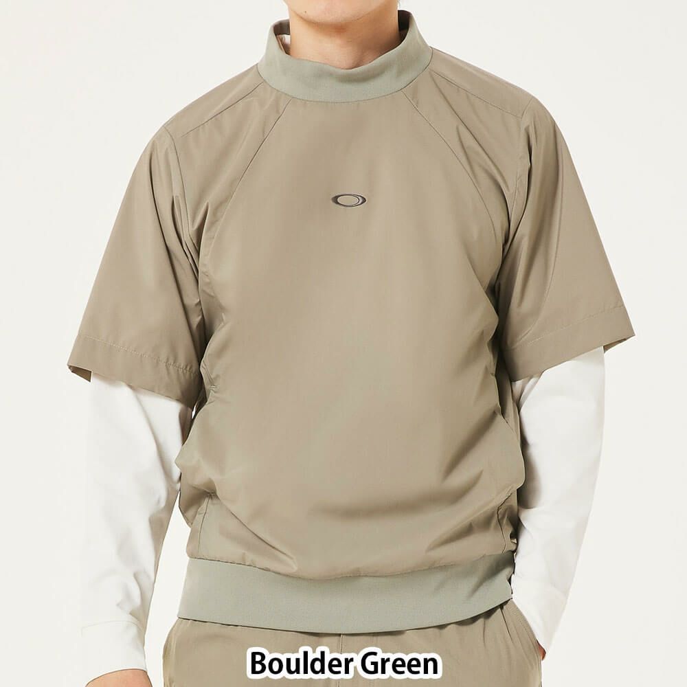 オークリー OAKLEY　メンズ 半袖 モックネック プルオーバー FOA408143　2025年モデル 詳細1 詳細5