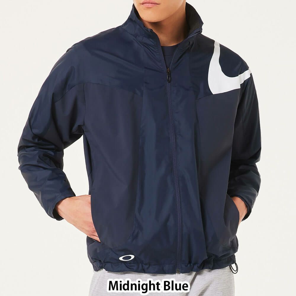 オークリー OAKLEY　メンズ ビッグロゴ 長袖 ウィンドブレーカー FOA408210　2025年モデル 詳細1 詳細2