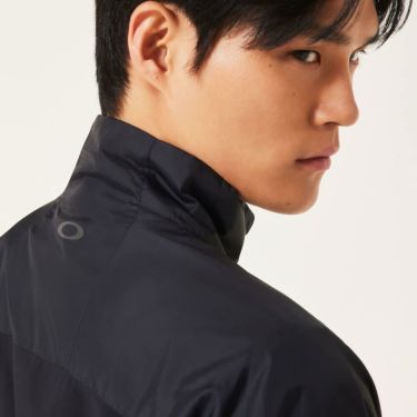 オークリー OAKLEY　メンズ ビッグロゴ 長袖 ウィンドブレーカー FOA408210　2025年モデル 詳細1 詳細9