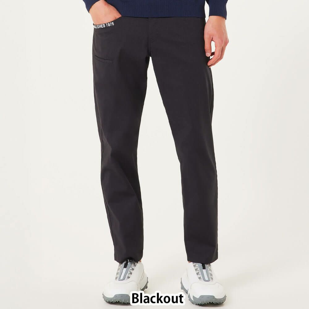 オークリー OAKLEY　メンズ 千鳥格子柄 テーパード ロングパンツ FOA408305　2025年モデル 詳細1 詳細2