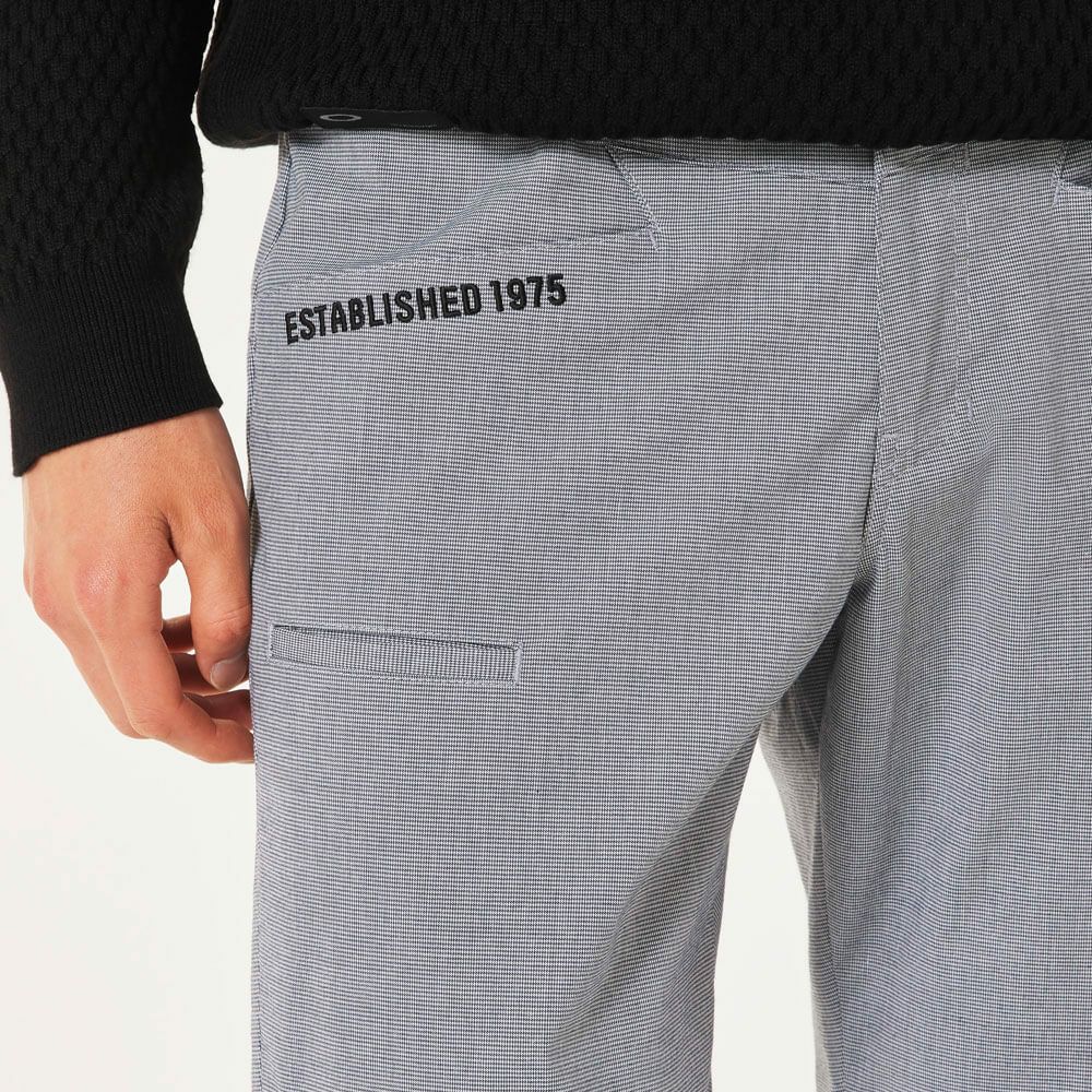 オークリー OAKLEY　メンズ 千鳥格子柄 テーパード ロングパンツ FOA408305　2025年モデル 詳細1 詳細15