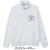 チャンピオンゴルフ ChampionGOLF　メンズ 長袖 ハーフジップ スウェット シャツ C3-CG002　2025年モデル 詳細1 詳細4