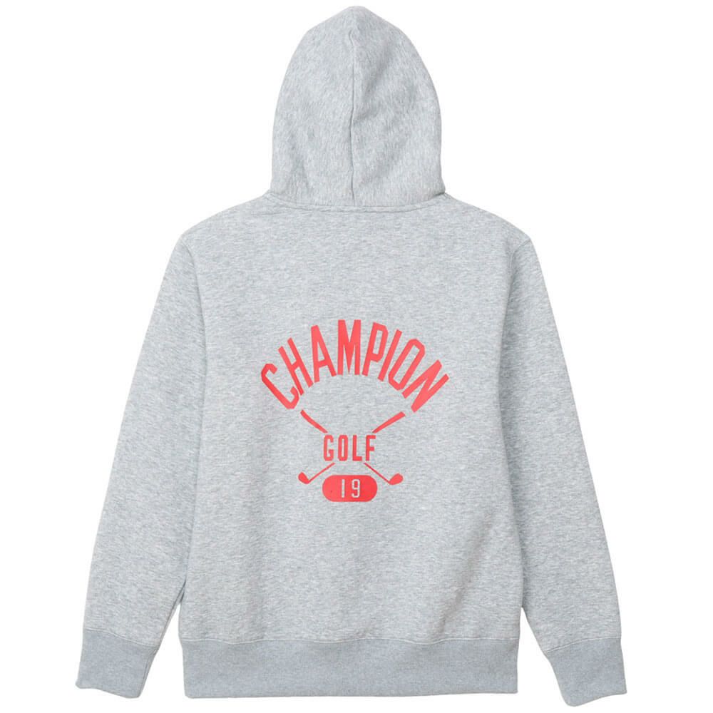 チャンピオンゴルフ ChampionGOLF　メンズ 長袖 フーデッド スウェット C3-CG101　2025年モデル 詳細1 詳細3