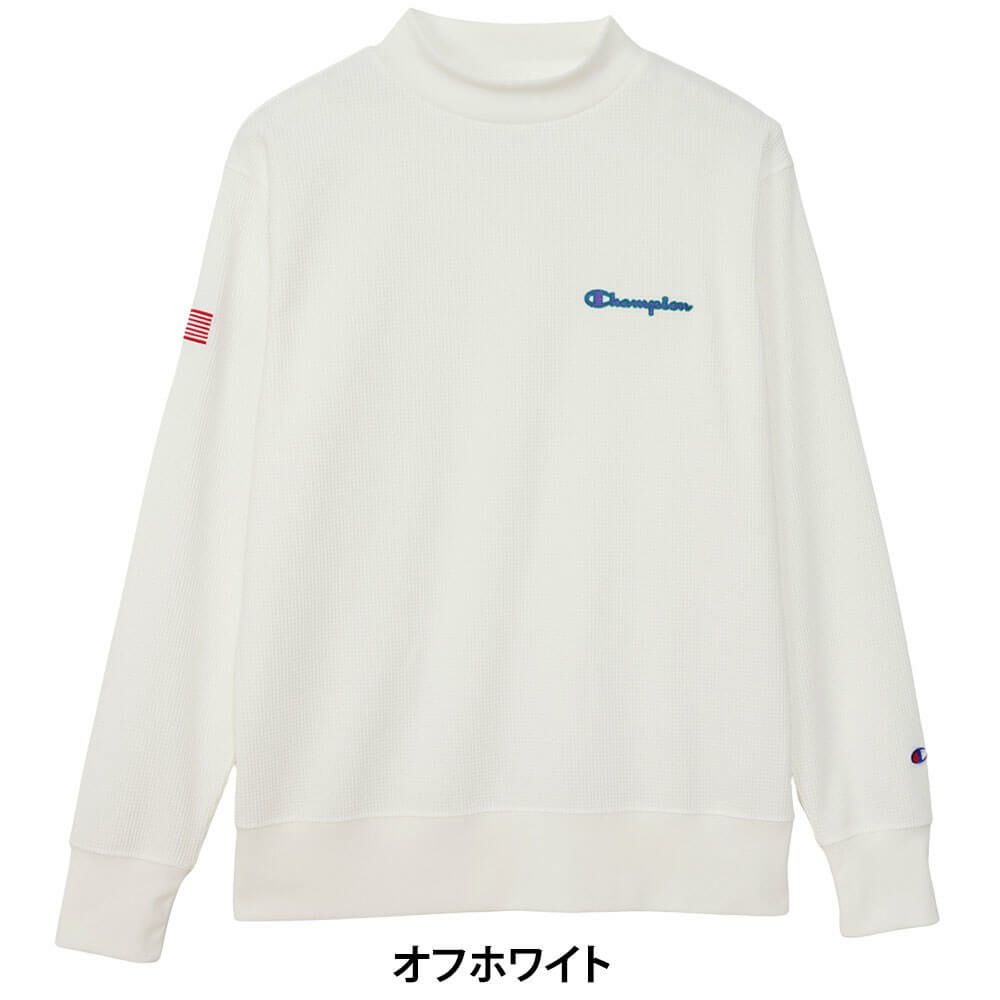 チャンピオンゴルフ ChampionGOLF　メンズ 長袖 モックネック シャツ C3-CG404　2025年モデル 詳細1 詳細2
