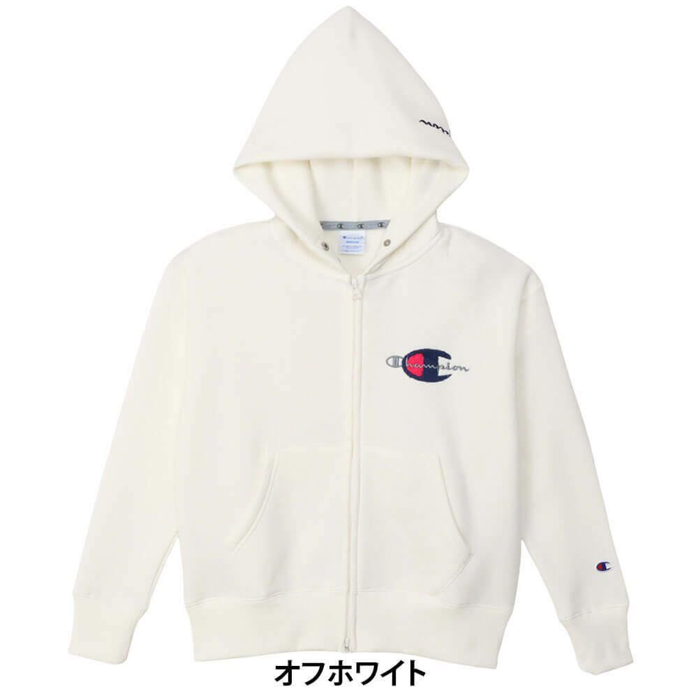チャンピオンゴルフ ChampionGOLF　レディース 長袖 フルジップ フーデッド スウェット CW-CG101　2025年モデル 詳細1 詳細2