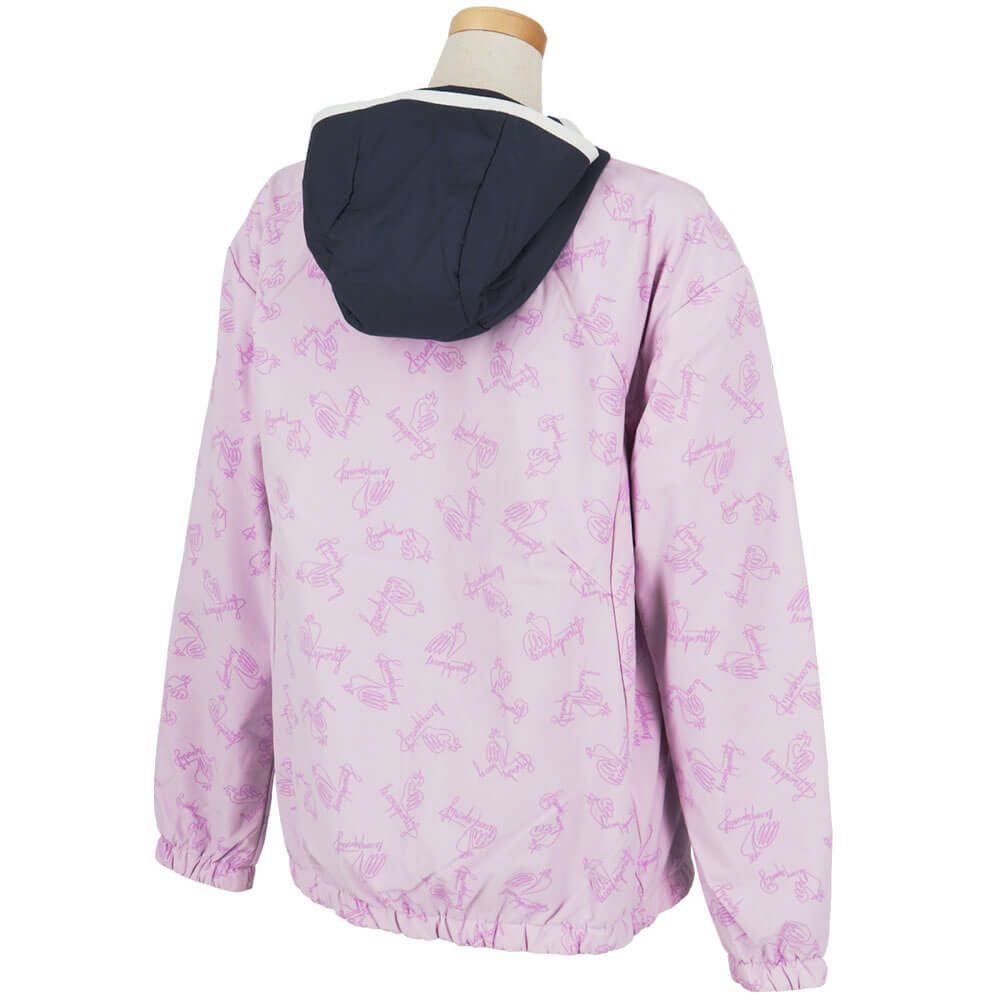 ルコック Le coq sportif　レディース リバーシブル フーディー 長袖 ブルゾン LG5FWB02L　2025年モデル 詳細1 詳細4