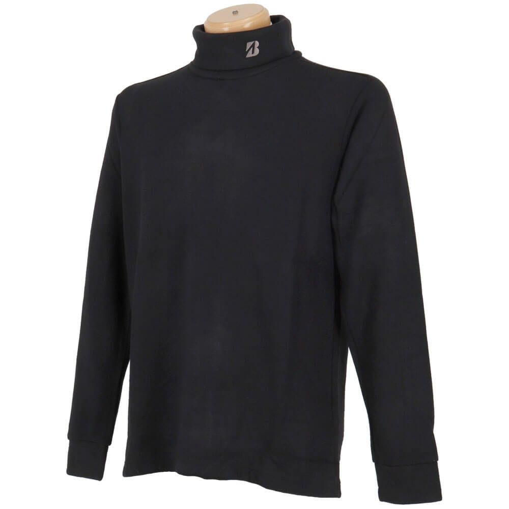 ブリヂストンゴルフ　メンズ スムース 長袖 タートルネック シャツ FGM32F　2025年モデル 詳細3