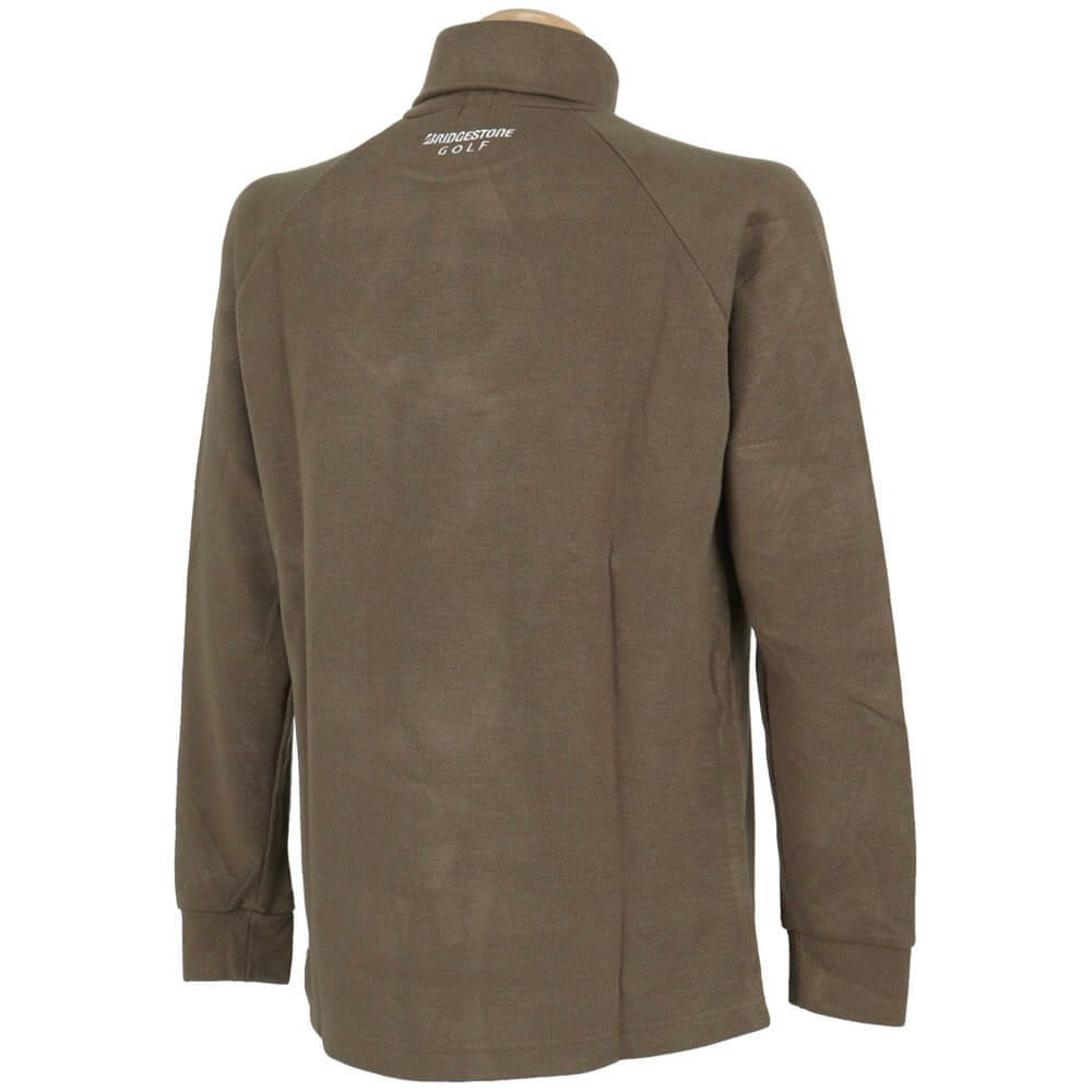 ブリヂストンゴルフ　メンズ スムース 長袖 タートルネック シャツ FGM32F　2025年モデル 詳細5