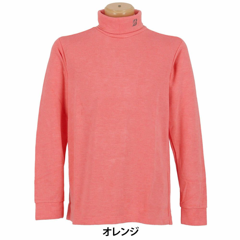 ブリヂストンゴルフ　メンズ スムース 長袖 タートルネック シャツ FGM32F　2025年モデル 詳細7