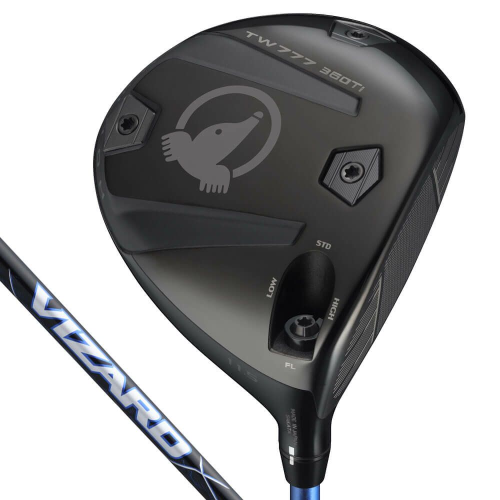 本間ゴルフ ツアーワールド TW777 360 Ti チタン ミニドライバー　VIZARD BLUE カーボンシャフト　2025年モデル 詳細1