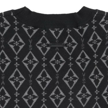 セントアンドリュース St ANDREWS　メンズ ダイヤロゴジャガード 長袖 クルーネック ニット プルオーバー 042-5270153　2025年モデル 詳細1 詳細6