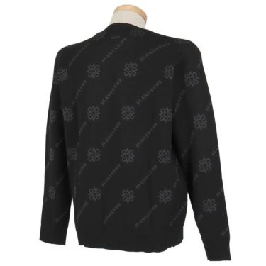 セントアンドリュース St ANDREWS　メンズ ロゴジャガード 長袖 クルーネック ニット プルオーバー 042-5270951　2025年モデル 詳細1 詳細3