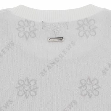 セントアンドリュース St ANDREWS　メンズ ロゴジャガード 長袖 クルーネック ニット プルオーバー 042-5270951　2025年モデル 詳細1 詳細9