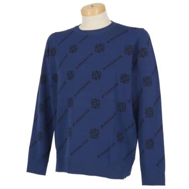 セントアンドリュース St ANDREWS　メンズ ロゴジャガード 長袖 クルーネック ニット プルオーバー 042-5270951　2025年モデル 詳細1 詳細13