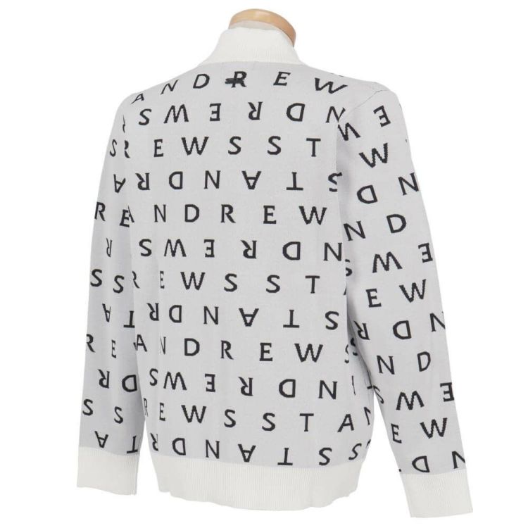 セントアンドリュース St ANDREWS メンズ ロゴジャガード 長袖