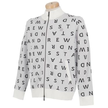 セントアンドリュース St ANDREWS　メンズ ロゴジャガード 長袖 フルジップ ニット 042-5272053　2025年モデル 詳細1 詳細7