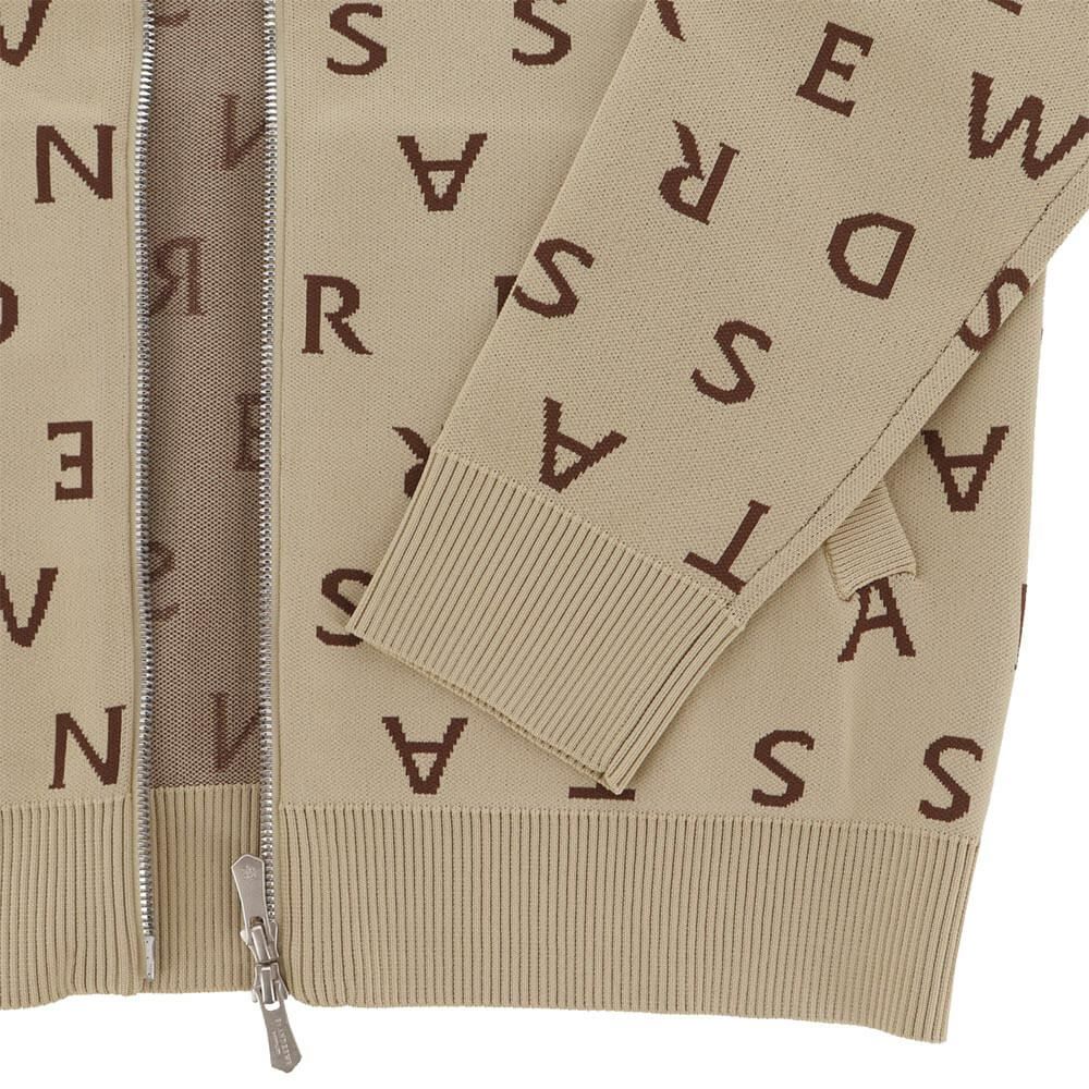 セントアンドリュース St ANDREWS　メンズ ロゴジャガード 長袖 フルジップ ニット 042-5272053　2025年モデル 詳細1 詳細13