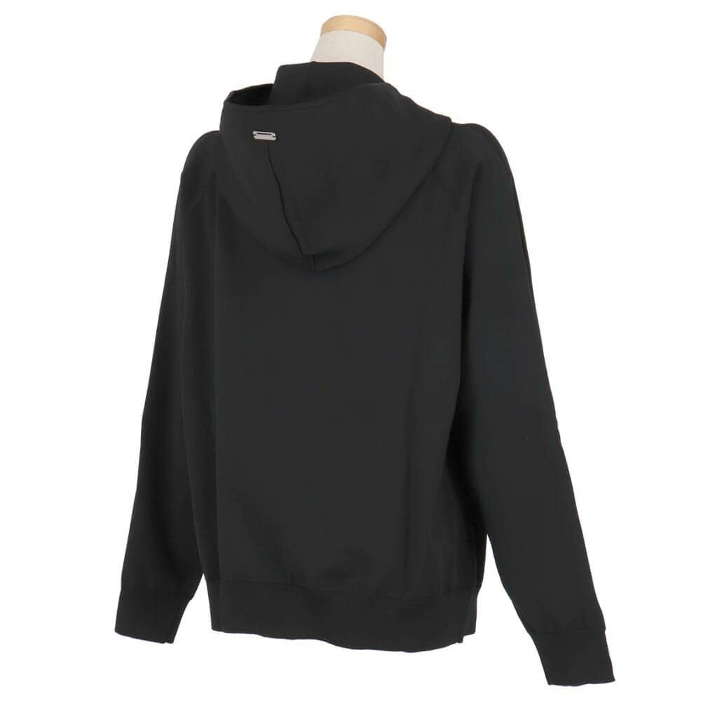 セントアンドリュース St ANDREWS　レディース 天竺 長袖 フルジップ ニット フーディ 043-5272052　2025年モデル 詳細1 詳細3