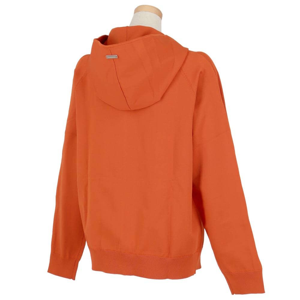 セントアンドリュース St ANDREWS　レディース 天竺 長袖 フルジップ ニット フーディ 043-5272052　2025年モデル 詳細1 詳細9