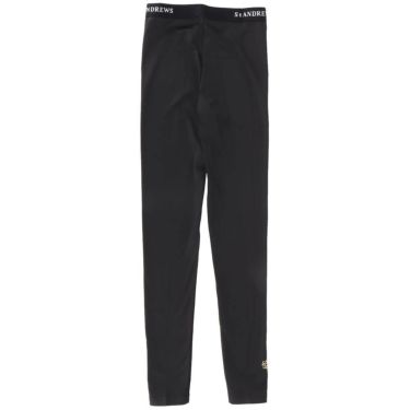 セントアンドリュース St ANDREWS　レディース UV 裏起毛 レギンス 042-5284050 010 ブラック　2025年モデル ブラック 詳細2