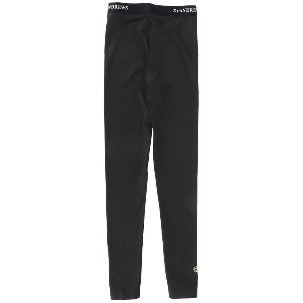 セントアンドリュース St ANDREWS　レディース UV 裏起毛 レギンス 042-5284050 010 ブラック　2025年モデル ブラック 詳細2