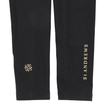 セントアンドリュース St ANDREWS　レディース UV 裏起毛 レギンス 042-5284050 010 ブラック　2025年モデル ブラック 詳細4