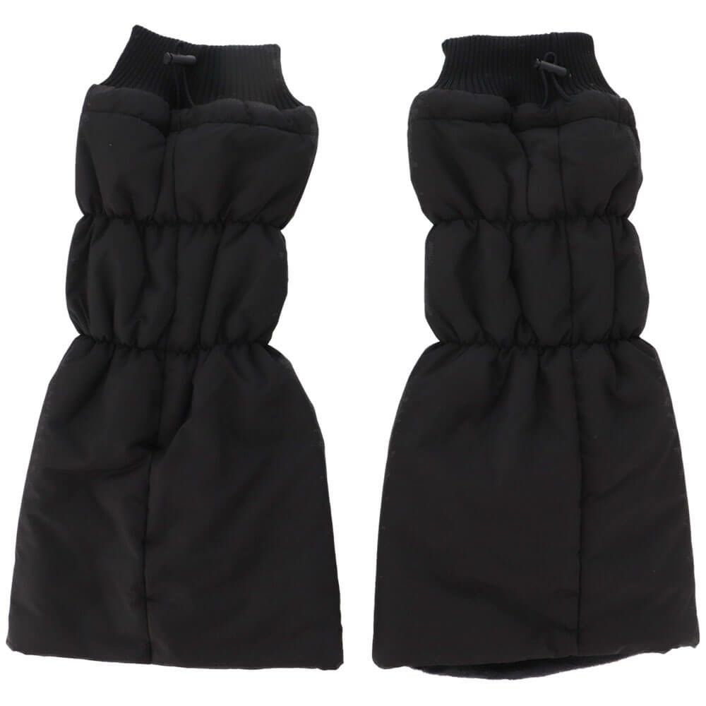 セントアンドリュース St ANDREWS　レディース タフタ レッグウォーマー 042-5284154 010 ブラック　2025年モデル ブラック 詳細2