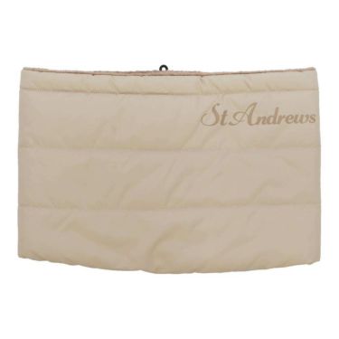 セントアンドリュース St ANDREWS　タフタ ネックウォーマー 042-5284152 040 ベージュ　2025年モデル ベージュ