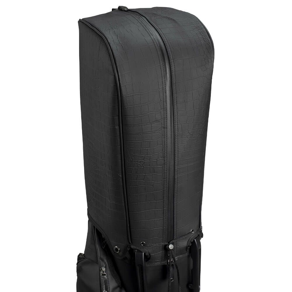 VESSEL ヴェゼル　PLAYER 5.0 Croc Black SINGLE プレイヤー5.0　スタンド キャディバッグ クロコブラック 詳細7