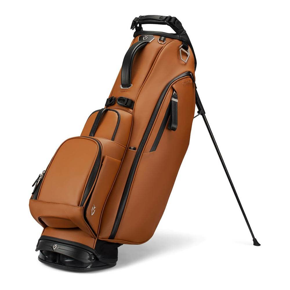 VESSEL ヴェゼル　PLAYER 5.0 Heritage Brown SINGLE プレイヤー5.0　スタンド キャディバッグ ヘリテージブラウン HERITAGE-BROWN