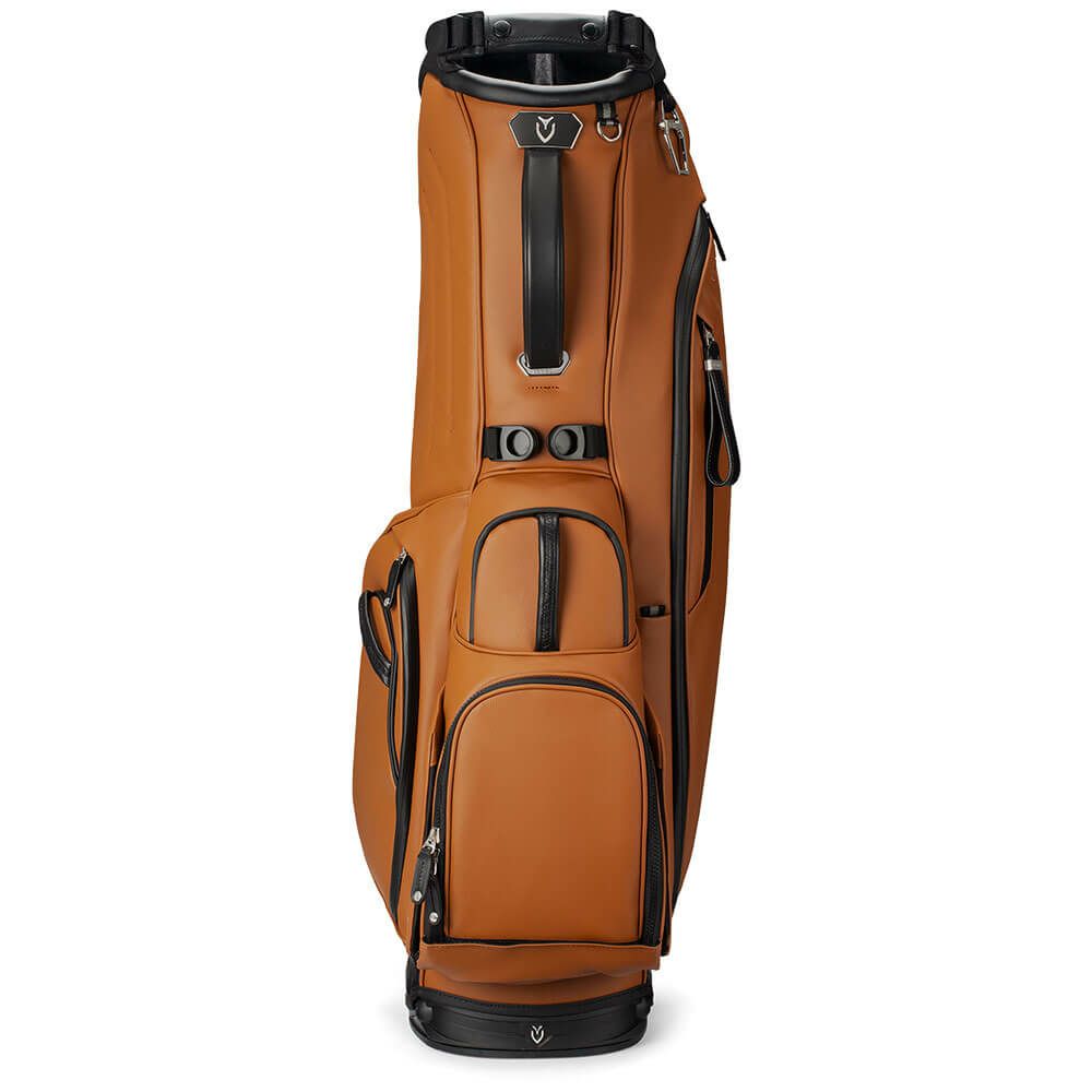 VESSEL ヴェゼル　PLAYER 5.0 Heritage Brown SINGLE プレイヤー5.0　スタンド キャディバッグ ヘリテージブラウン 詳細3