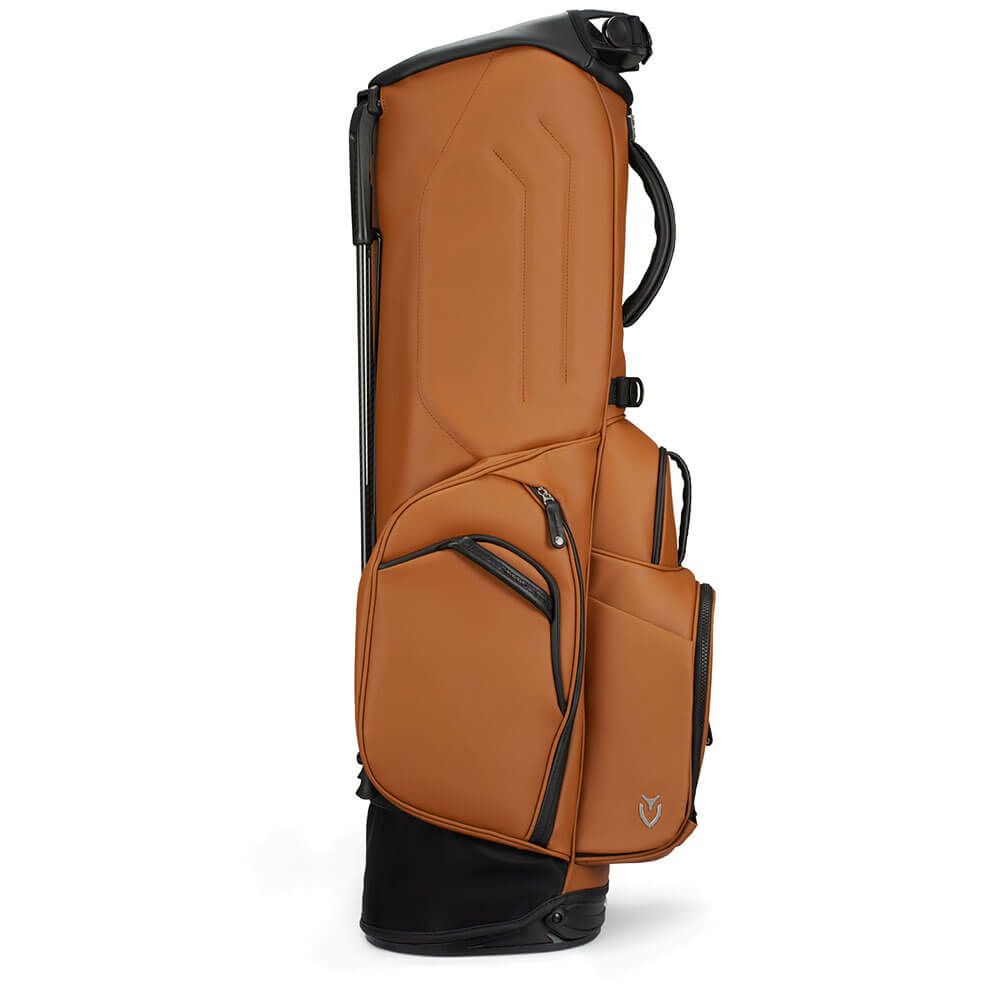 VESSEL ヴェゼル　PLAYER 5.0 Heritage Brown SINGLE プレイヤー5.0　スタンド キャディバッグ ヘリテージブラウン 詳細6