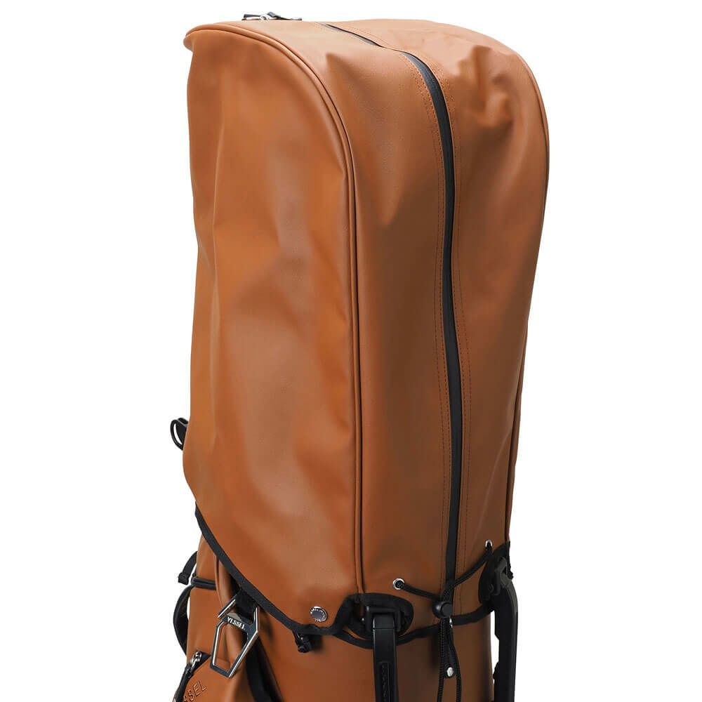 VESSEL ヴェゼル　PLAYER 5.0 Heritage Brown SINGLE プレイヤー5.0　スタンド キャディバッグ ヘリテージブラウン 詳細7