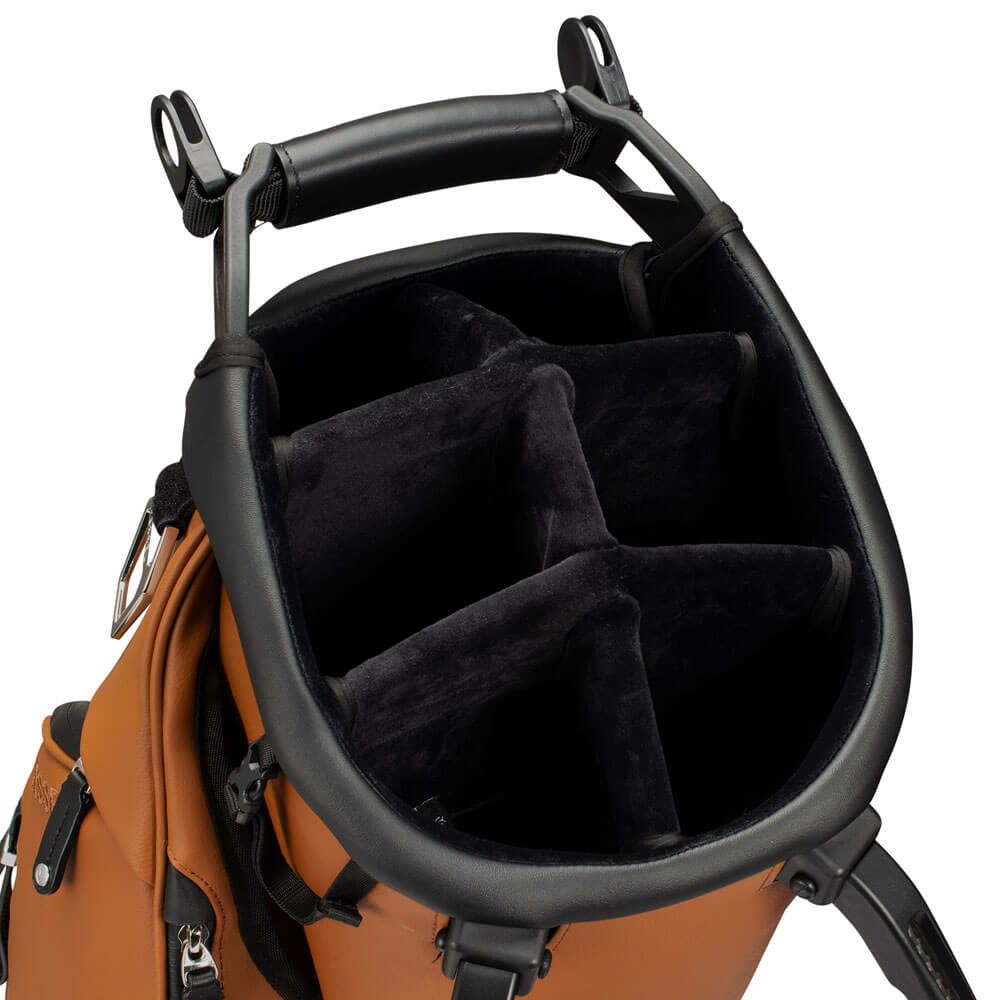 VESSEL ヴェゼル　PLAYER 5.0 Heritage Brown SINGLE プレイヤー5.0　スタンド キャディバッグ ヘリテージブラウン 詳細8