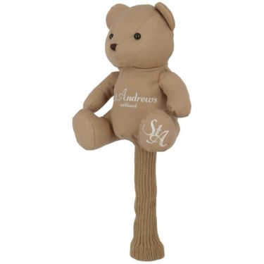 セントアンドリュース St ANDREWS　ピンストライプベア ドライバー用 ヘッドカバー 042-5284001 040 ベージュ　2025年モデル ベージュ 詳細3