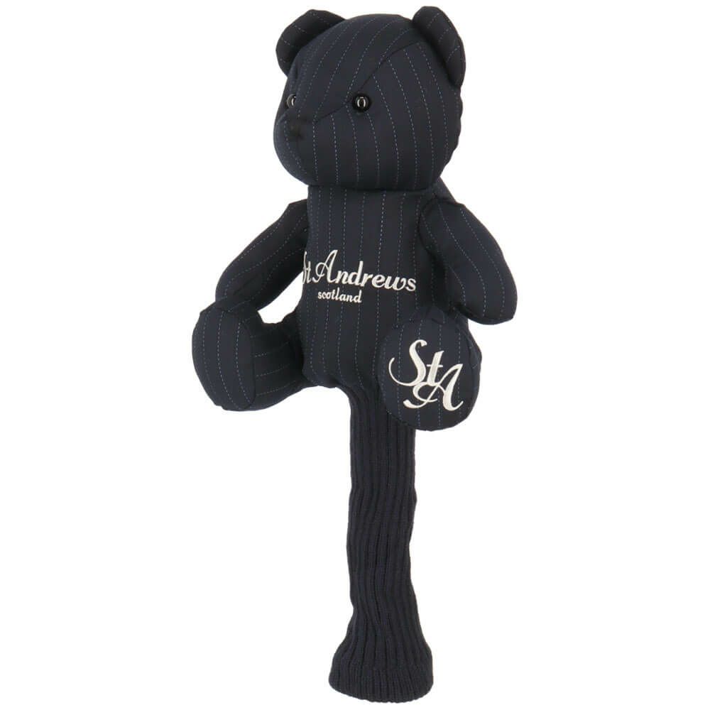 セントアンドリュース St ANDREWS　ピンストライプベア ドライバー用 ヘッドカバー 042-5284001 120 ネイビー　2025年モデル ネイビー 詳細3