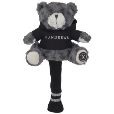 セントアンドリュース St ANDREWS　テディベア フェアウェイ用 ユーティリティ用 ヘッドカバーセット 042-6984211 020 グレー　2025年モデル グレー 詳細2